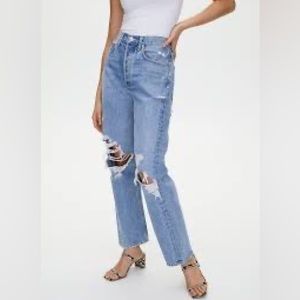 Agolde 90s destroyed jeans